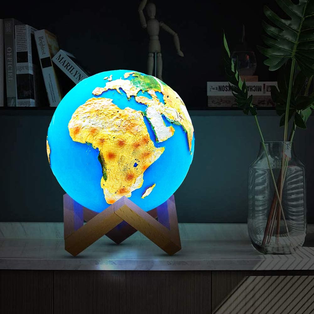 אור גלובוס - מנורת לילה בצורת כדור הארץ