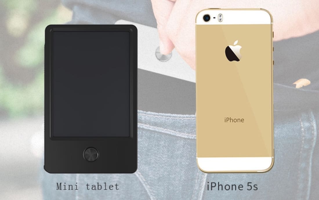 מיני מידות כמו הטלפון הנייד שלך - Pocket LCD שולחן