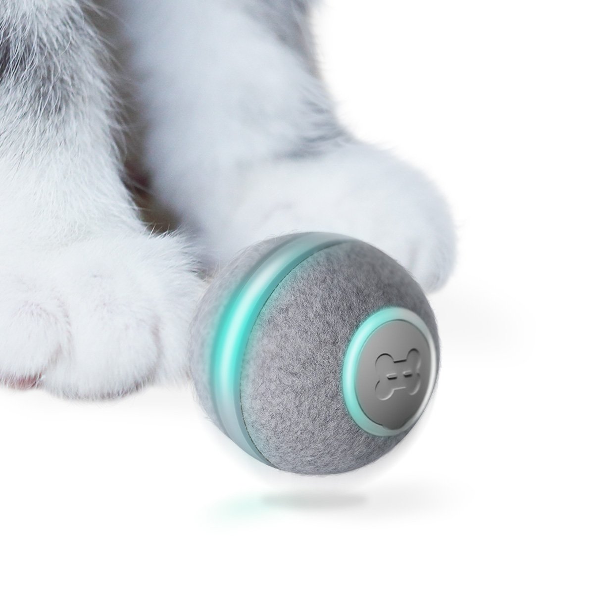 צעצוע אוטומטי לחתול - כדור עליז