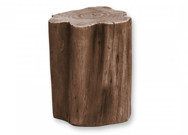 גדמי עץ בטון עץ חיקוי צבע חום