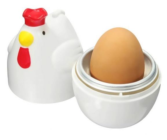 סיר ביצים בצורת עוף למיקרוגל