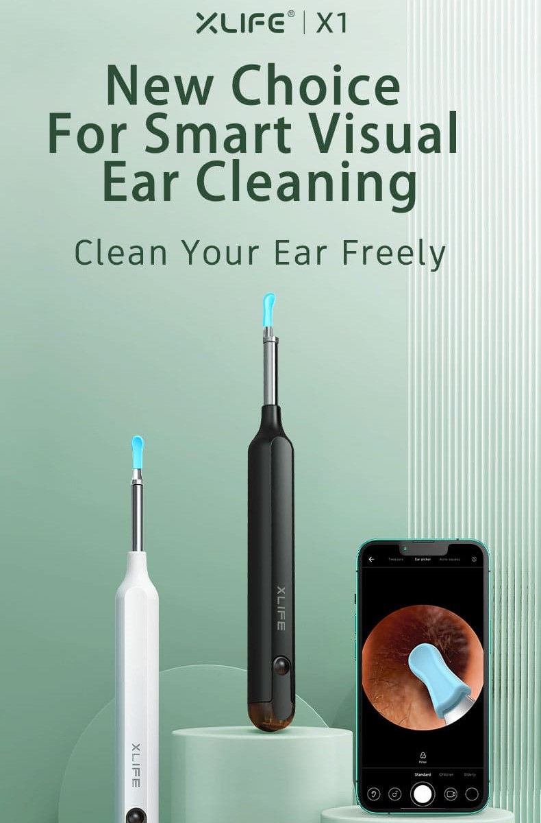 מנקה אוזניים מצלמה להסרת שעוות אוזניים עם wifi