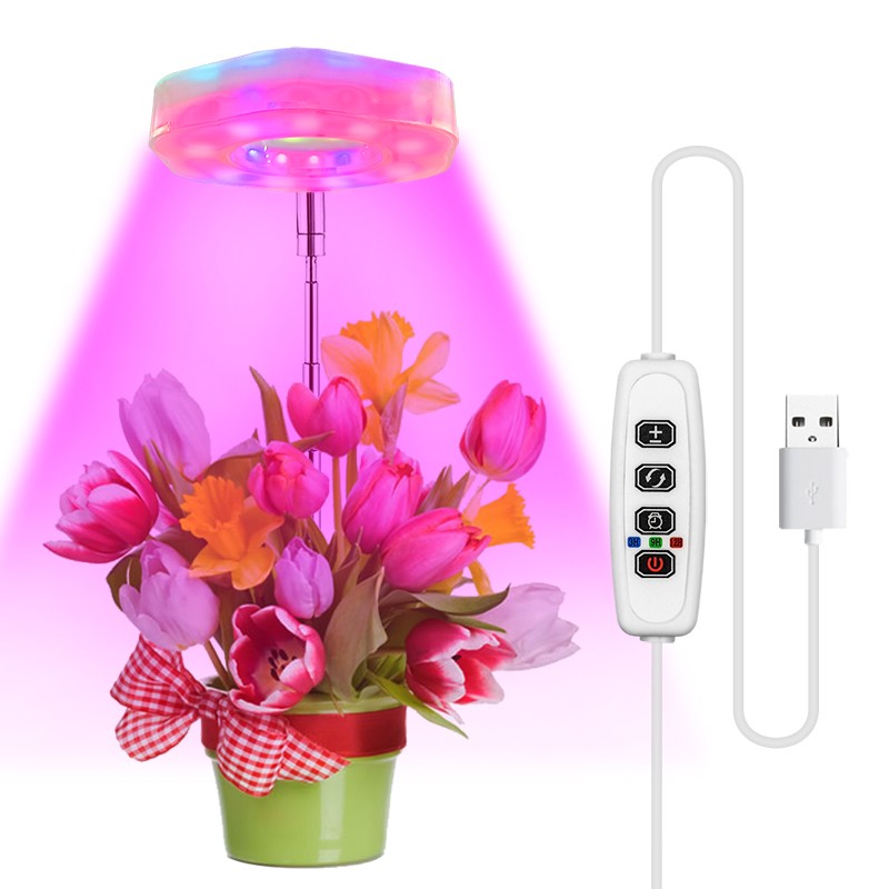 מנורת RGB לצמיחת צמחים
