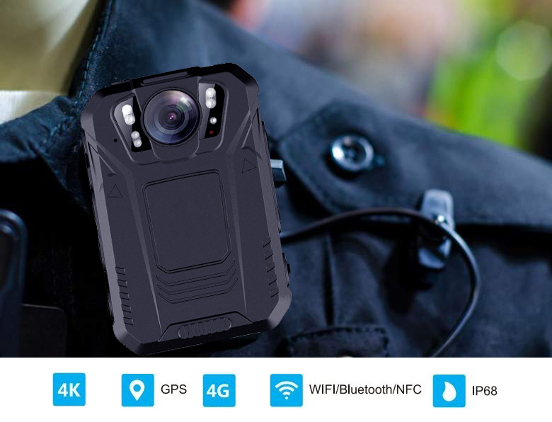 מצלמת גוף משטרתית מצלמת גוף 5G wifi
