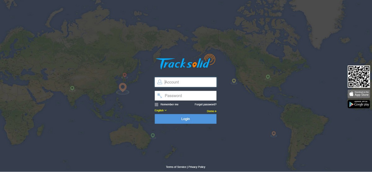 מעקב GPS - אפליקציית tracksolid