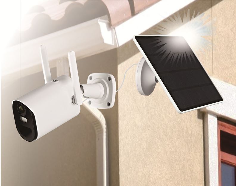 מצלמת אבטחה סולארית 4g sim wifi