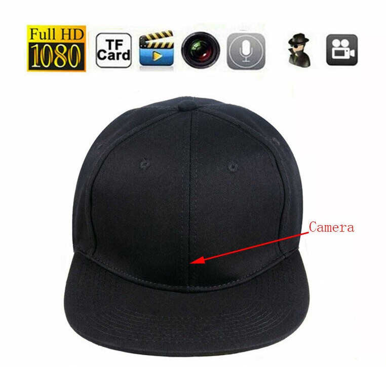 מצלמת כובע ריגול באיכות HD מלאה