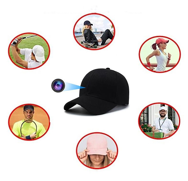 כובע עם מצלמת wifi - השתמש