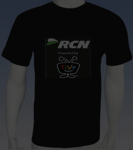 חולצת led מותאמת אישית rcn