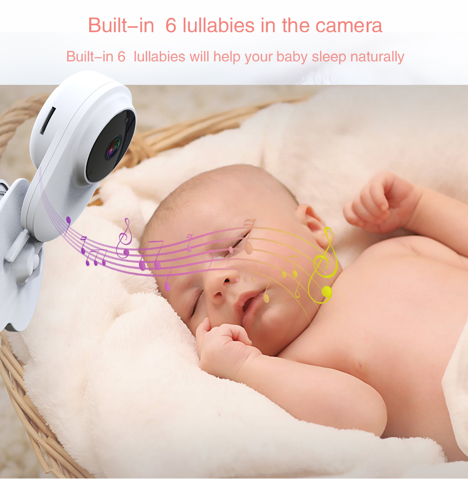 מוניטור תינוק וידאו מטפלת דיגיטלית