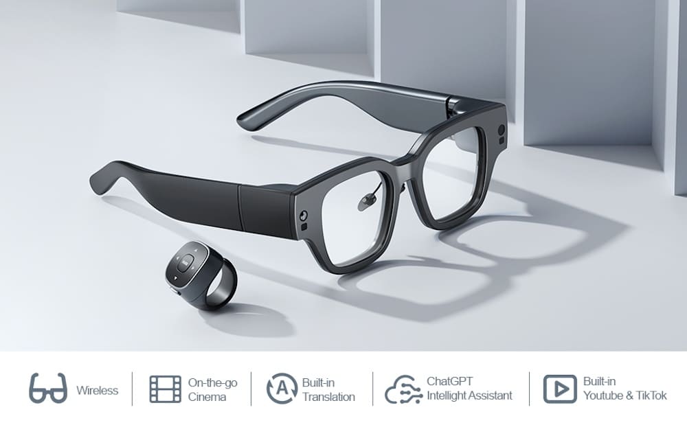 vr glasses smart עם chat gpt smart 3D אלחוטי