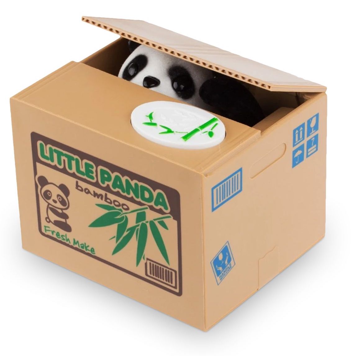 BOX למטבעות - קופסת מזומנים אלקטרונית בצורת PANDA